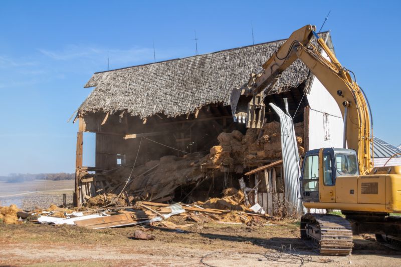 Indianapolis Barn Demolition