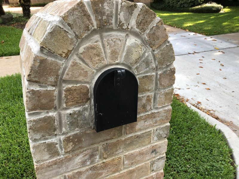 Atlanta Brick Mailbox Installation