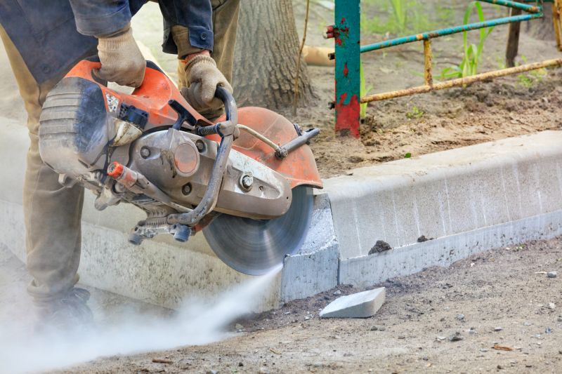 Atlanta Concrete Curb Cutting