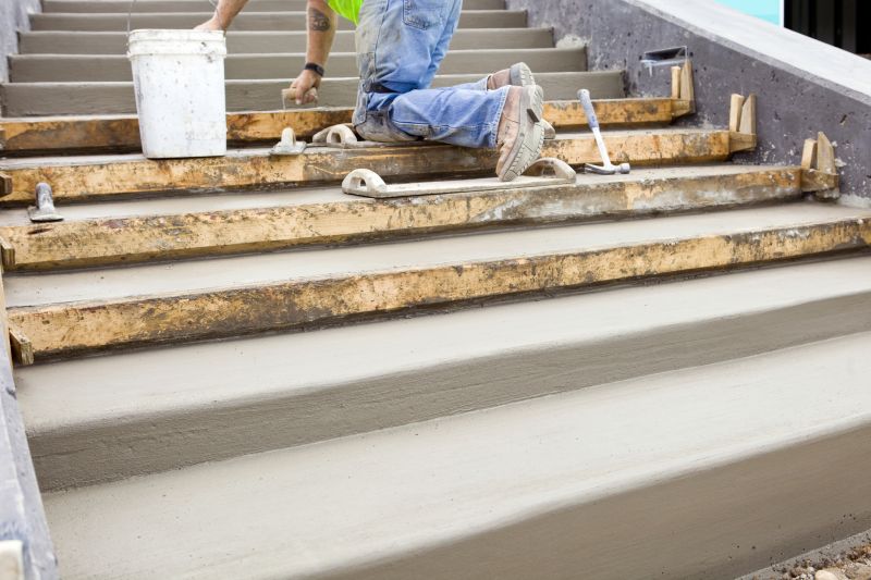 Marietta Concrete Steps Pouring