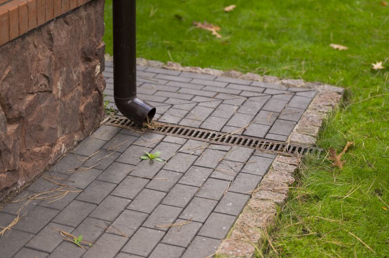 Indianapolis Downspout Drainage Landscaping