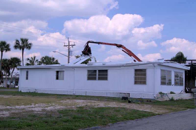 Indianapolis Mobile Home Demolition