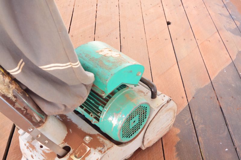 Lexington Outdoor Deck Sanding