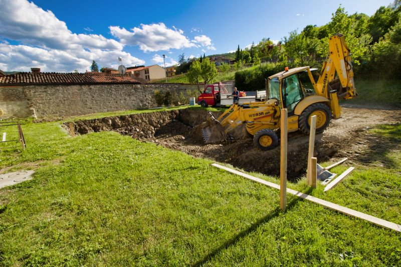 Anchorage Pool Preparation Yard Leveling