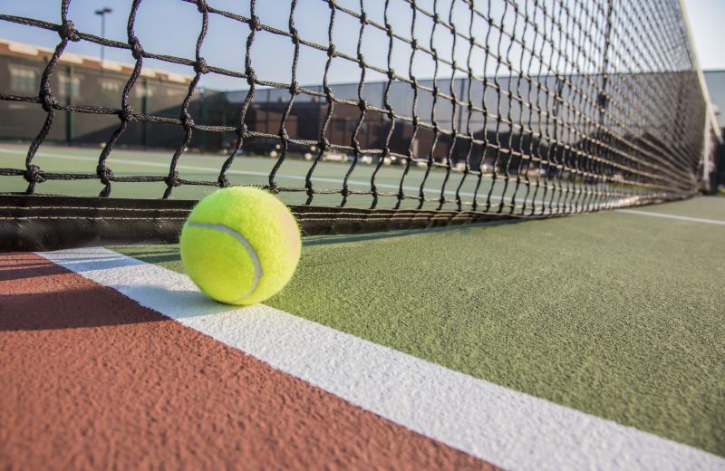 Indianapolis Tennis Court Painting