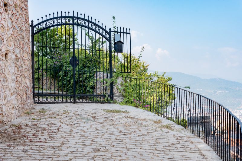 Indianapolis Wrought Iron Gate Installation