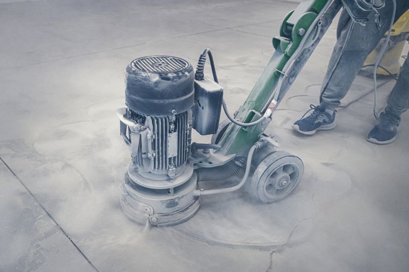 Basement Concrete Polishing