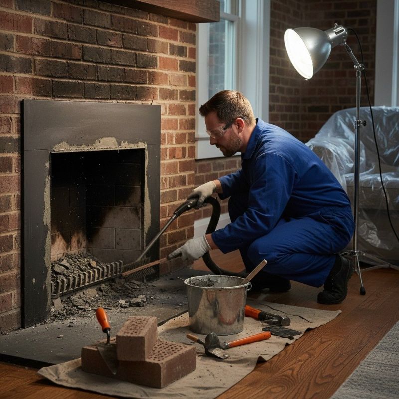 Local Brick Fireplace Installation in Middleboro, MA