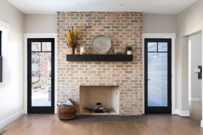 Local Brick Fireplace Installation in Roslindale, MA