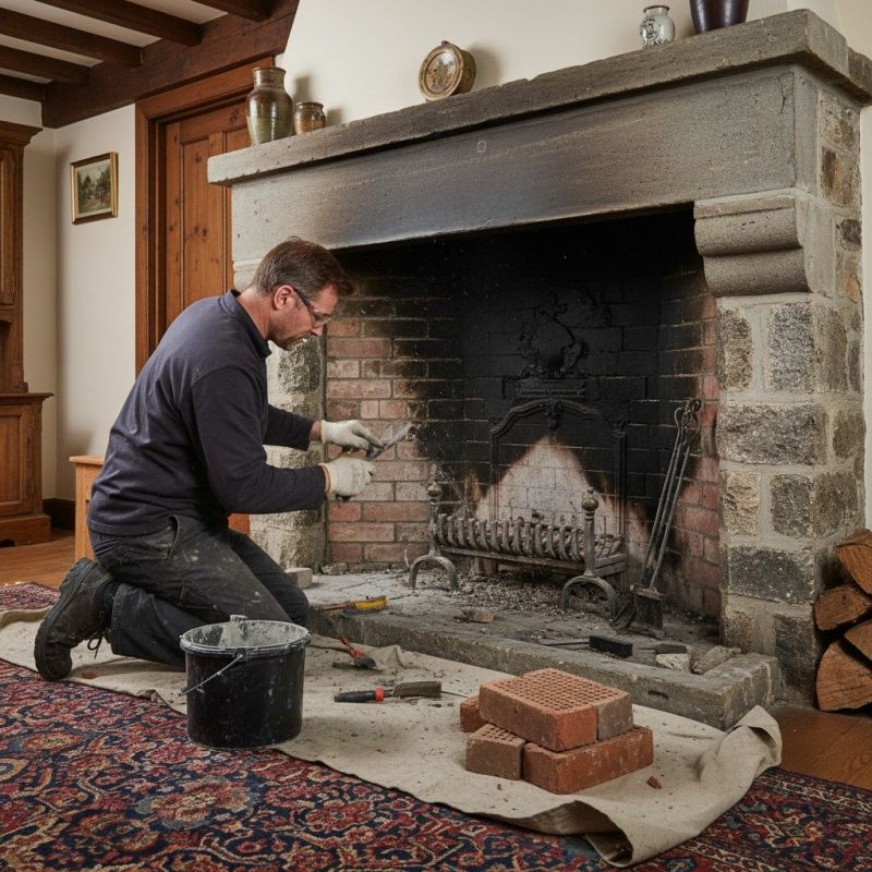 Local Brick Fireplace Installation in Saugus, MA