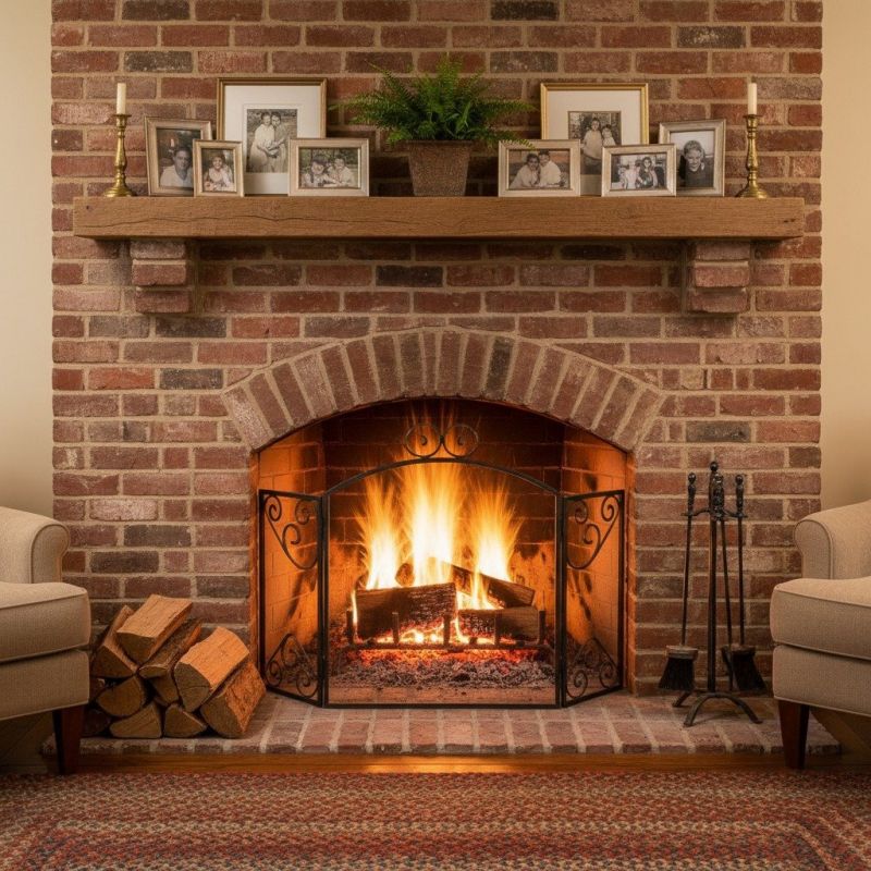 Local Brick Fireplace Installation in Tyngsboro, MA