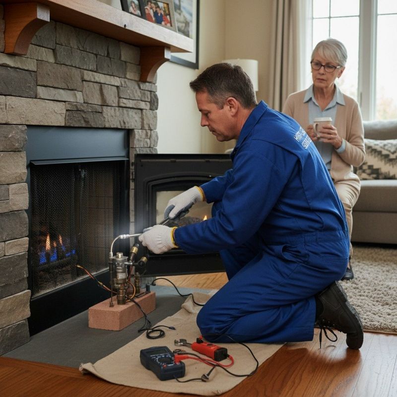 Local Brick Fireplace Installation in Waterford, CT