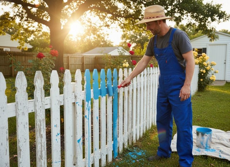 Local Commercial Fence Painting in Waco, TX