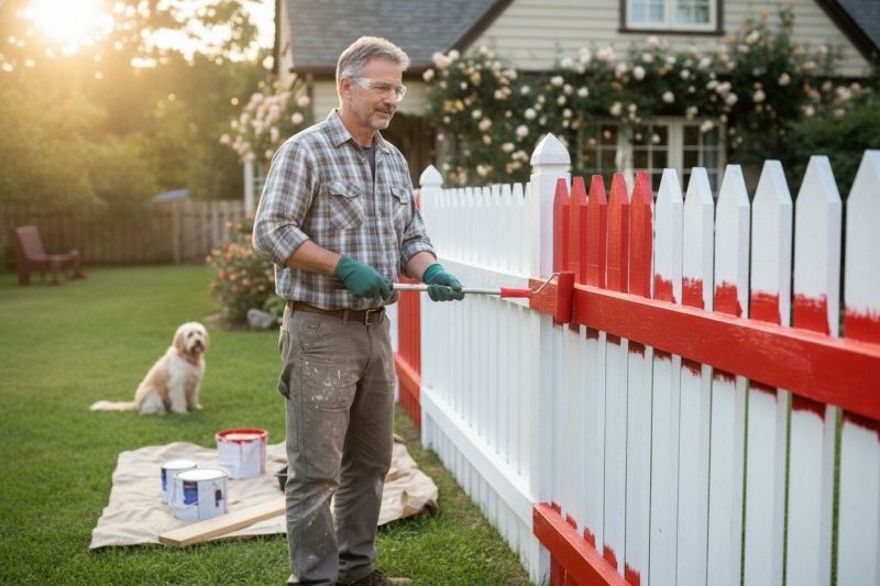 Local Fence Painting Service in Anoka, MN