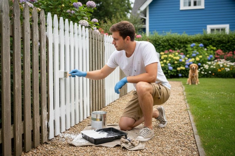 Local Fence Painting Service in Hamel, MN