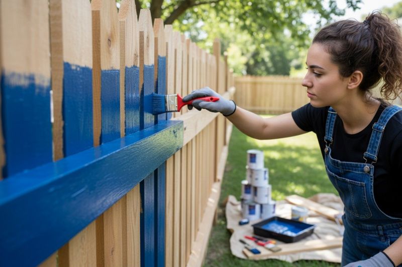 Local Fence Painting Service in Wayzata, MN
