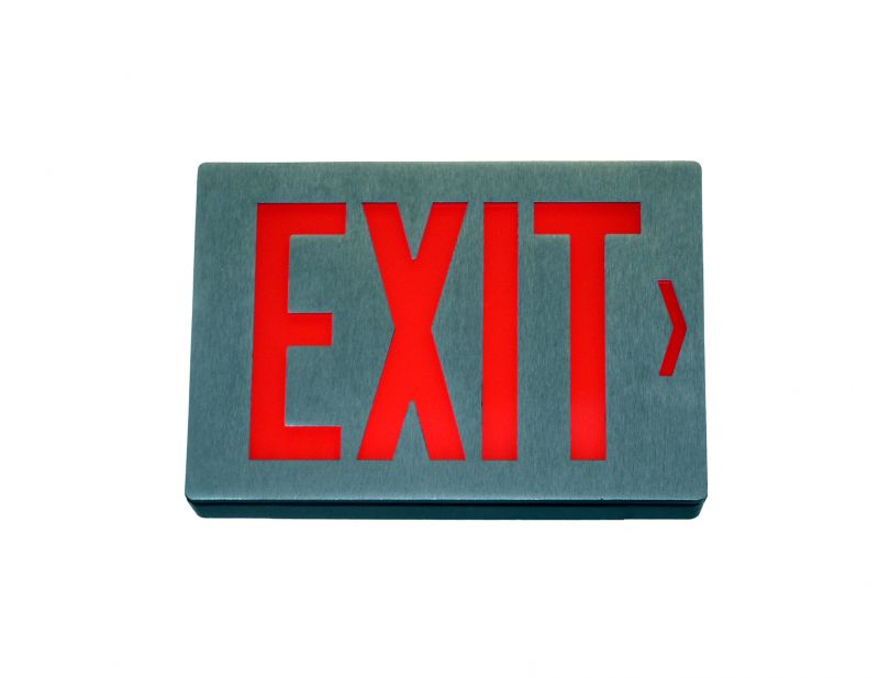 Fire Exit Sign Installation