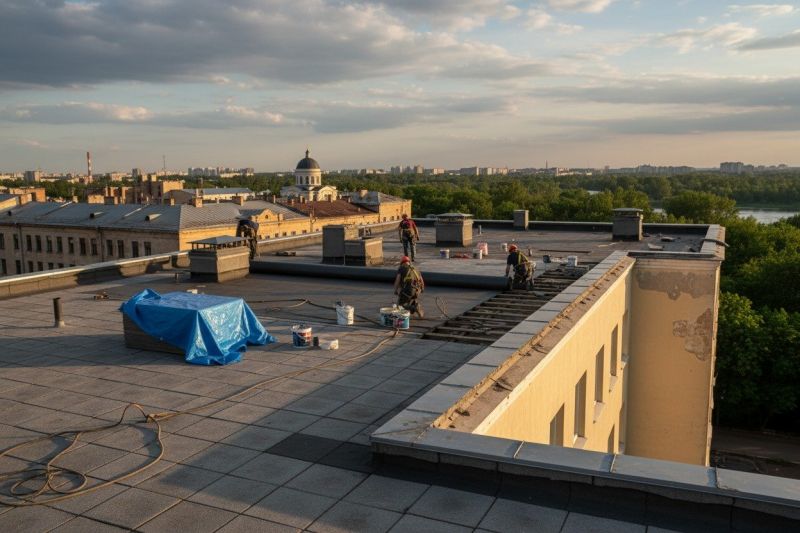 Local Flat Roof Replacement in Medfield, MA