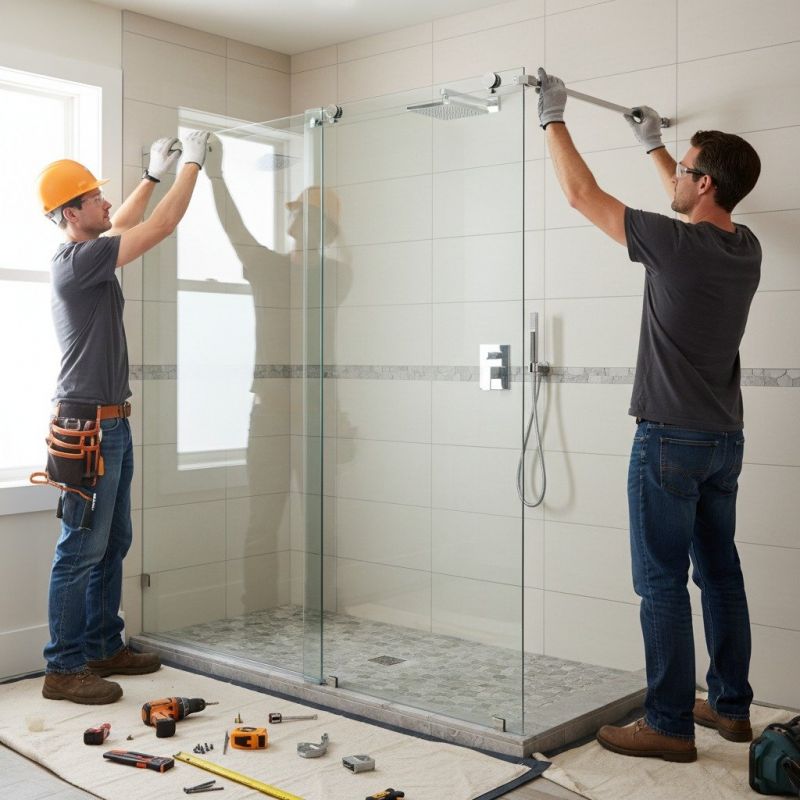 Local Glass Shower Door Installation in Wallingford, CT