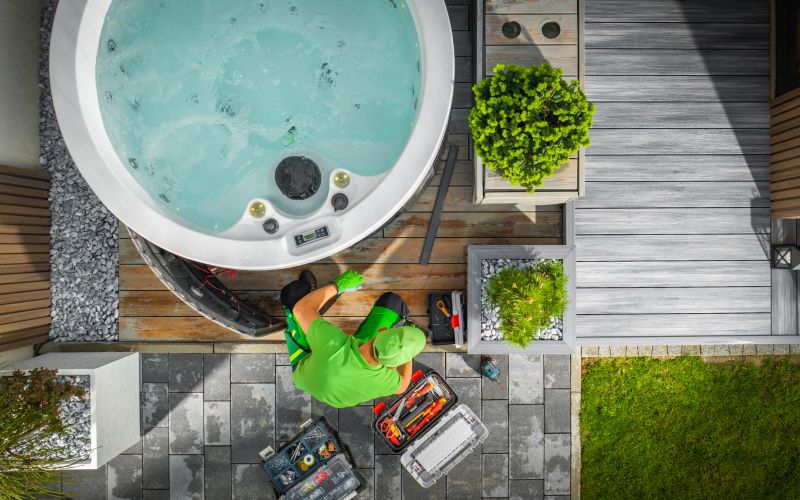 Local Hot Tub Deck Installation in Southington, CT
