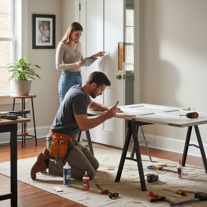 Local Interior Door Staining in Champlin, MN