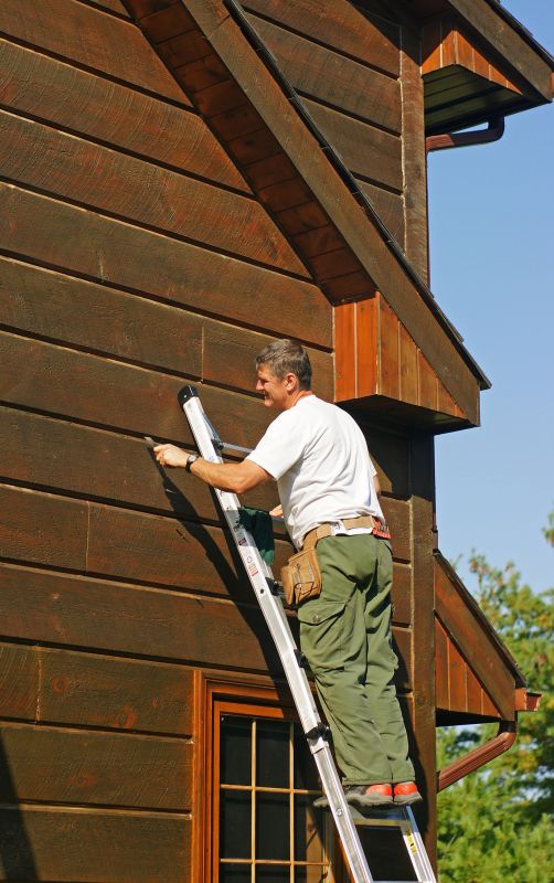 Local Log Home Staining in Champlin, MN