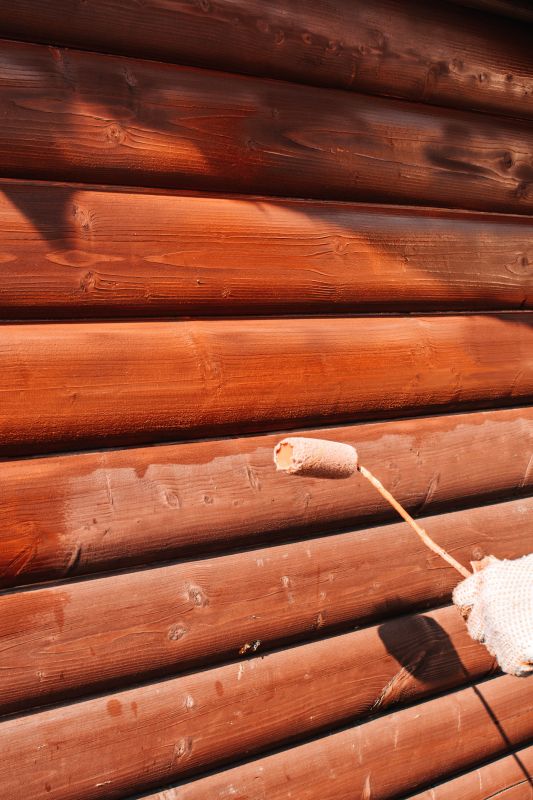 Local Log Home Staining in Osseo, MN