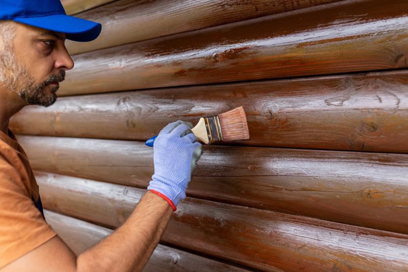 Local Log Home Staining in Wayzata, MN