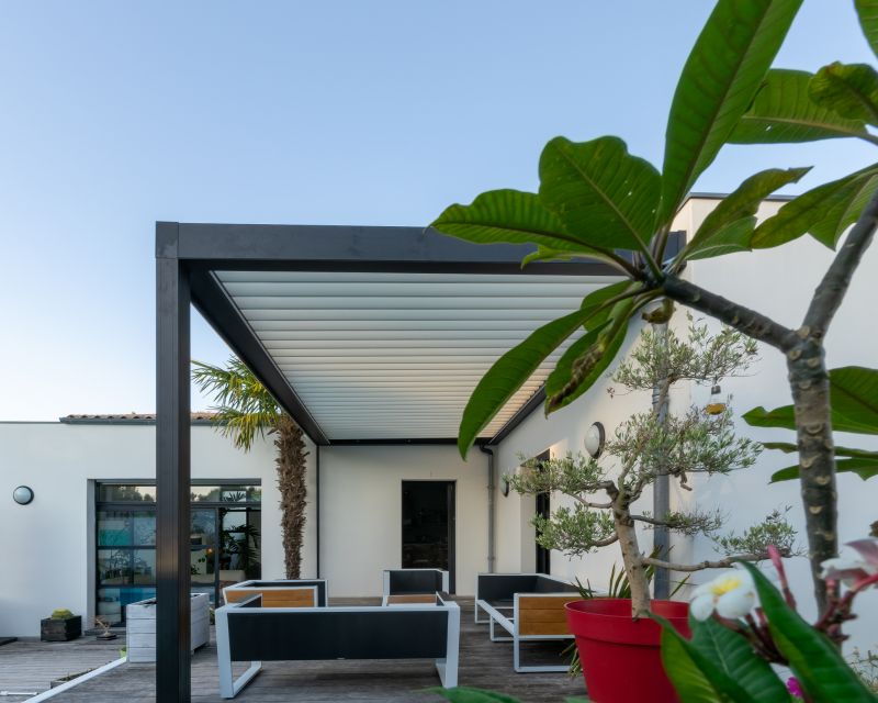 Metal Awning Installation