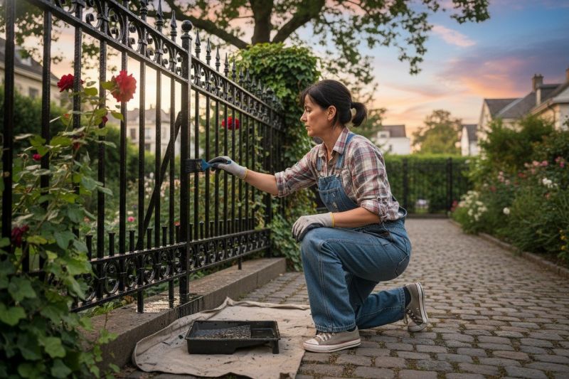Local Metal Fence Painting in Minneapolis, MN