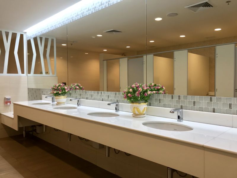 Local Office Restroom Renovation in Cornelius, NC