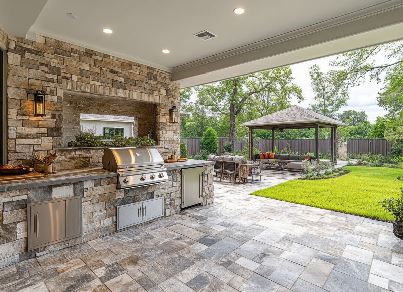 Local Outdoor Kitchen Installation in Spring, TX