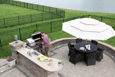 Local Outdoor Kitchen Installation in Tomball, TX