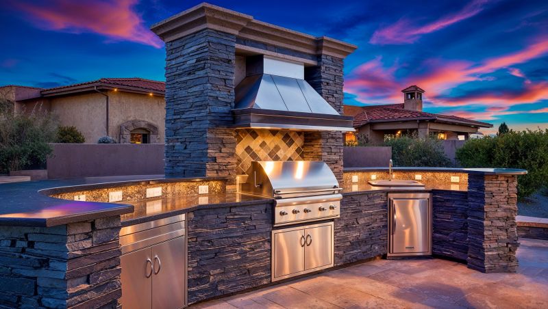 Local Outdoor Kitchen Installation in Tomball, TX