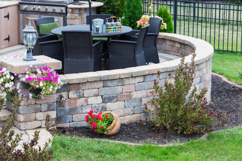 Patio Brick Installation