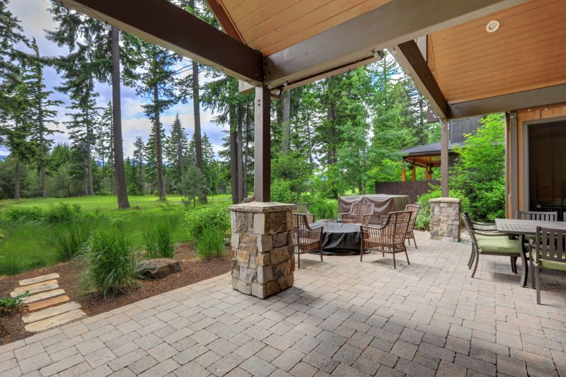 Patio Brick Installation