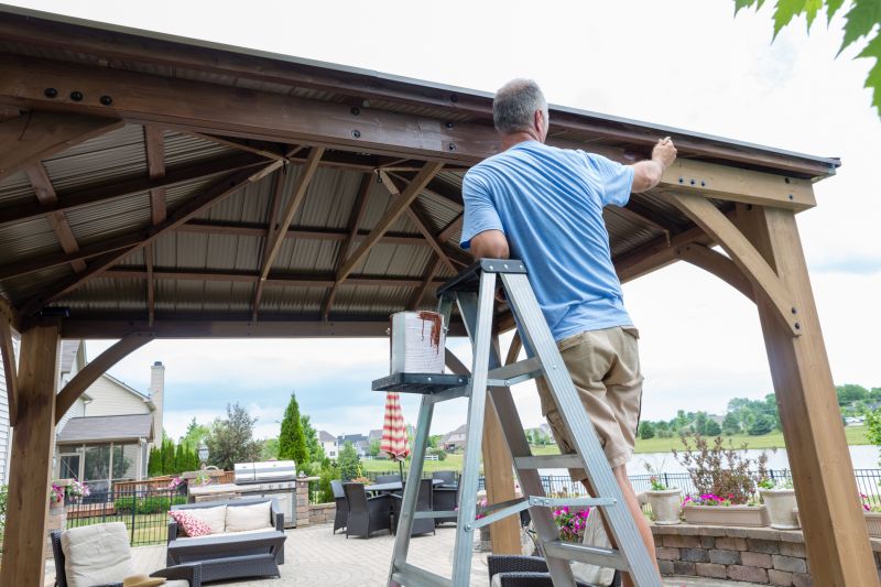 Local Pergola Painting in Excelsior, MN