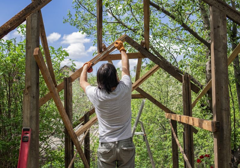 Local Pergola Painting in Hugo, MN