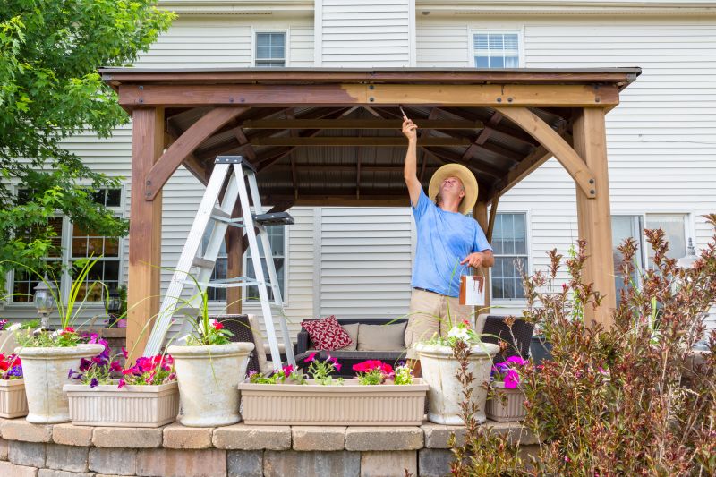 Local Pergola Painting in Wayzata, MN