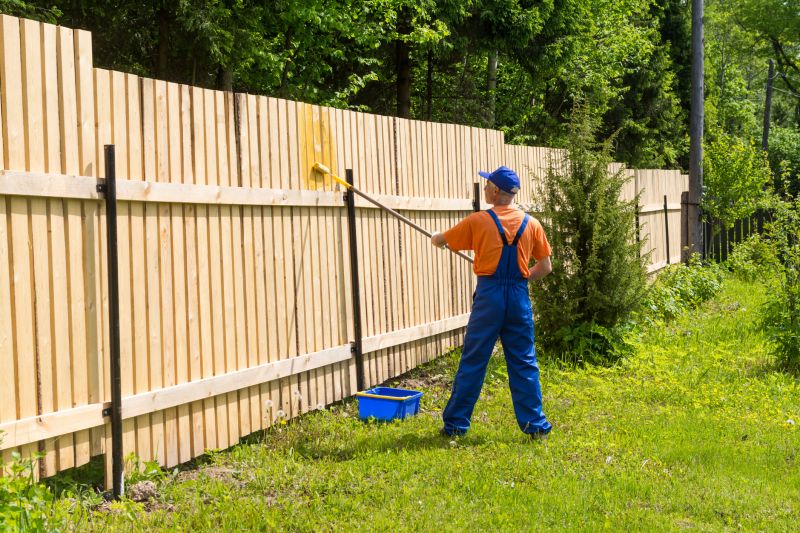 Local Residential Fence Painting in Forest Lake, MN