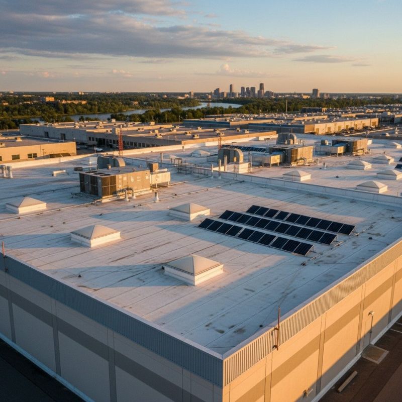 Sheet Roofing Installation