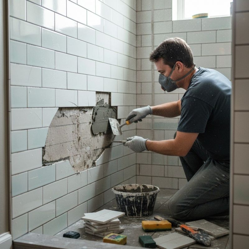 Shower Tile Repair