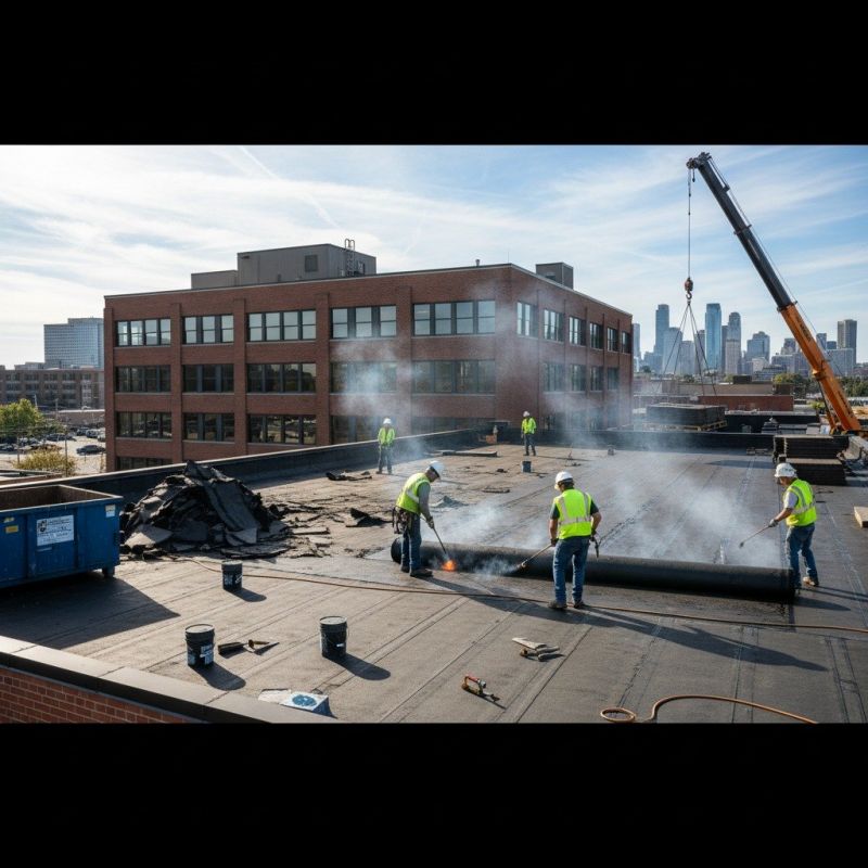 Local Single Ply Roof Replacement in Randolph, MA