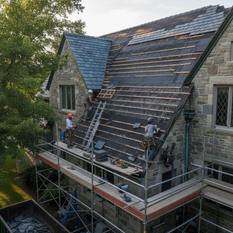 Local Slate Roof Construction in Epping, NH