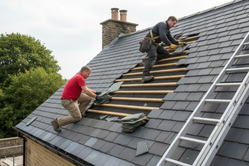 Local Slate Roof Construction in Natick, MA
