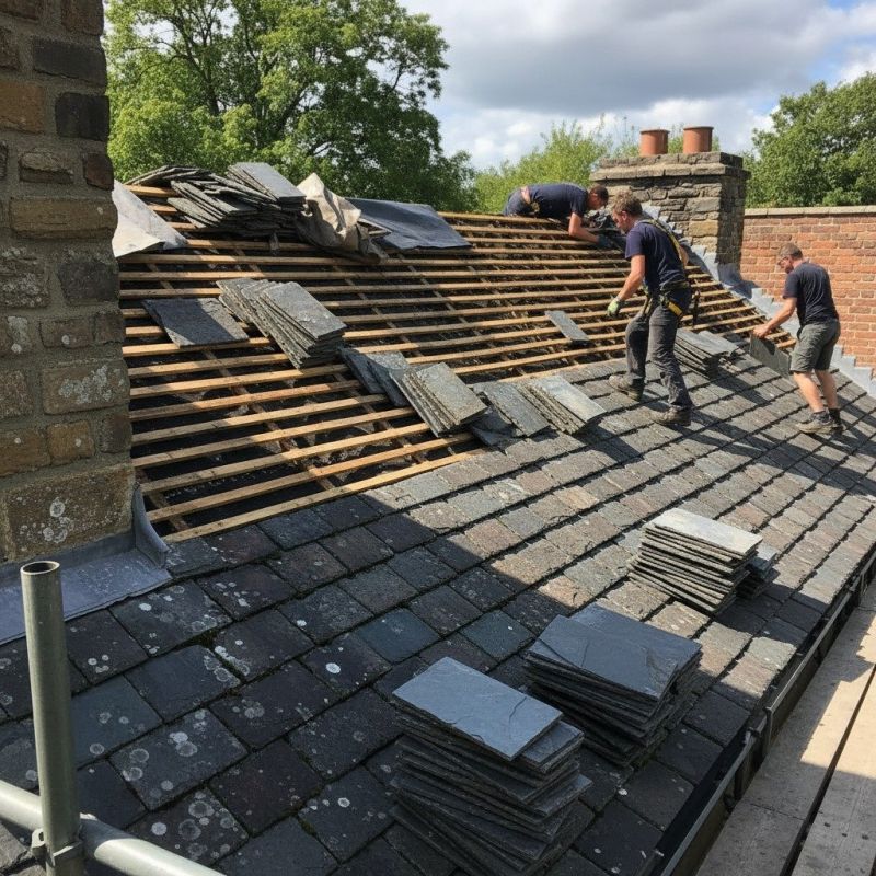 Local Slate Roof Construction in Peabody, MA