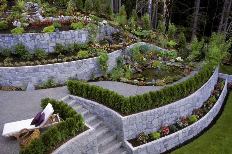 Local Stone Wall Hardscaping in Melrose, MA