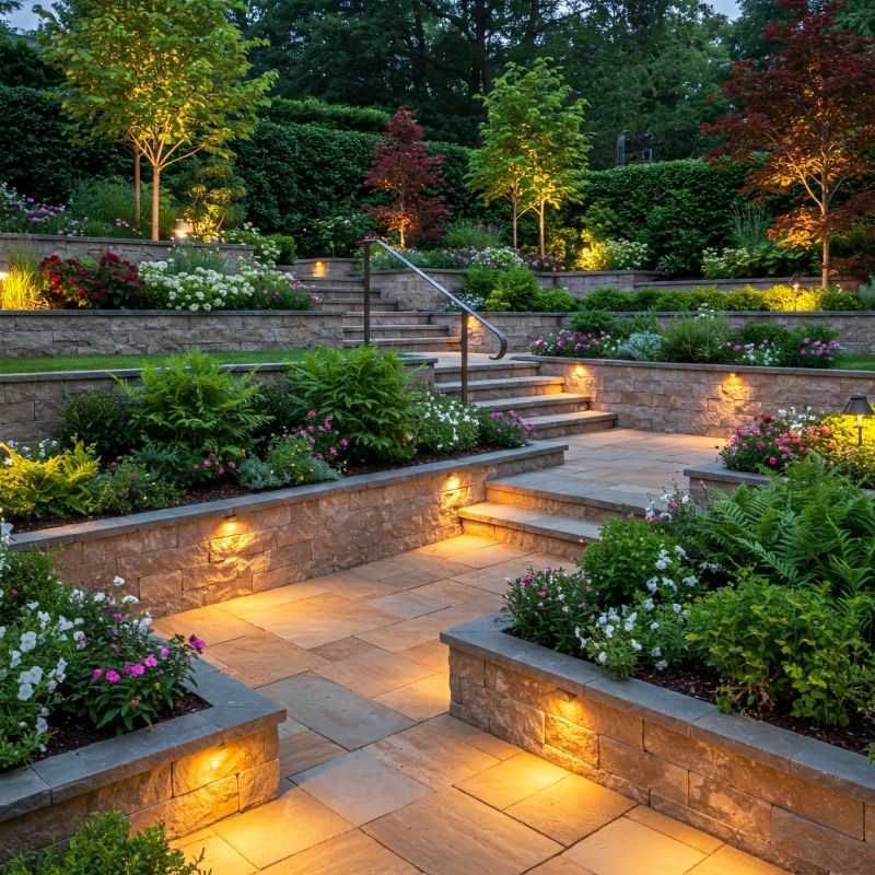 Local Stone Wall Hardscaping in Moultonborough, NH