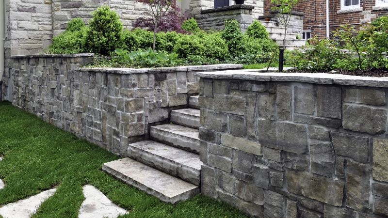 Local Stone Wall Hardscaping in Stoneham, MA