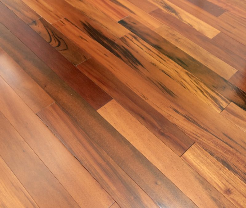 Tiger Wood Floor Installation